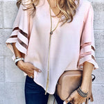 Blusa Feminina Manga Ampla