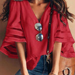 Blusa Feminina Manga Ampla