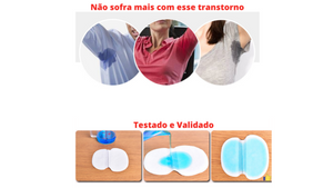 DRY PLUS - Proteção Contra Suor Axilas