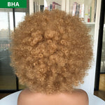 BELA HAIR AFRO - Peruca Sintética Black Power Com Franja