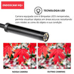 ENDOSCAM HQ+ Câmera Sonda Alcance aos Lugares Mais Improváveis