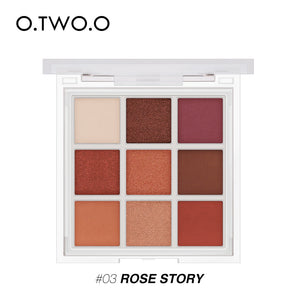 Paleta de Sombras O.TWO.O - 09 Cores