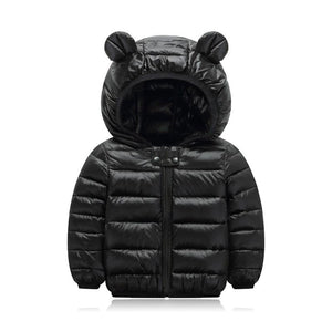 Jaqueta Infantil Puffer com Capuz - Basic Colors