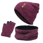 TRIO HOT POWER 2 - Combo de Inverno Gorro Cachecol e Luvas