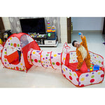 Piscina de Bolinha Infantil 3 em 1 - Play Tent Imbaby