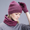 TRIO HOT POWER 2 - Combo de Inverno Gorro Cachecol e Luvas