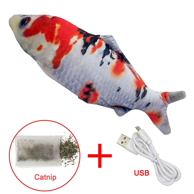 FISH CAT TOY - Brinquedo Pet Diversão Para o Seu Gatinho
